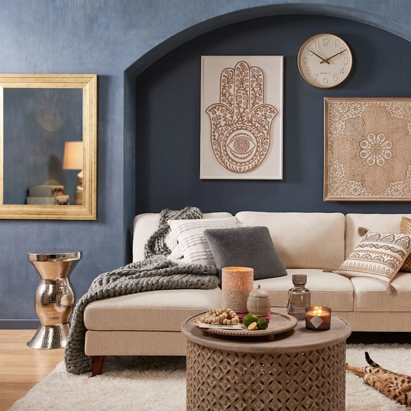 Gold Framed Wall Mirror, 30x40 7 Gold Framed Wall Mirror, 30x40 - Image 5