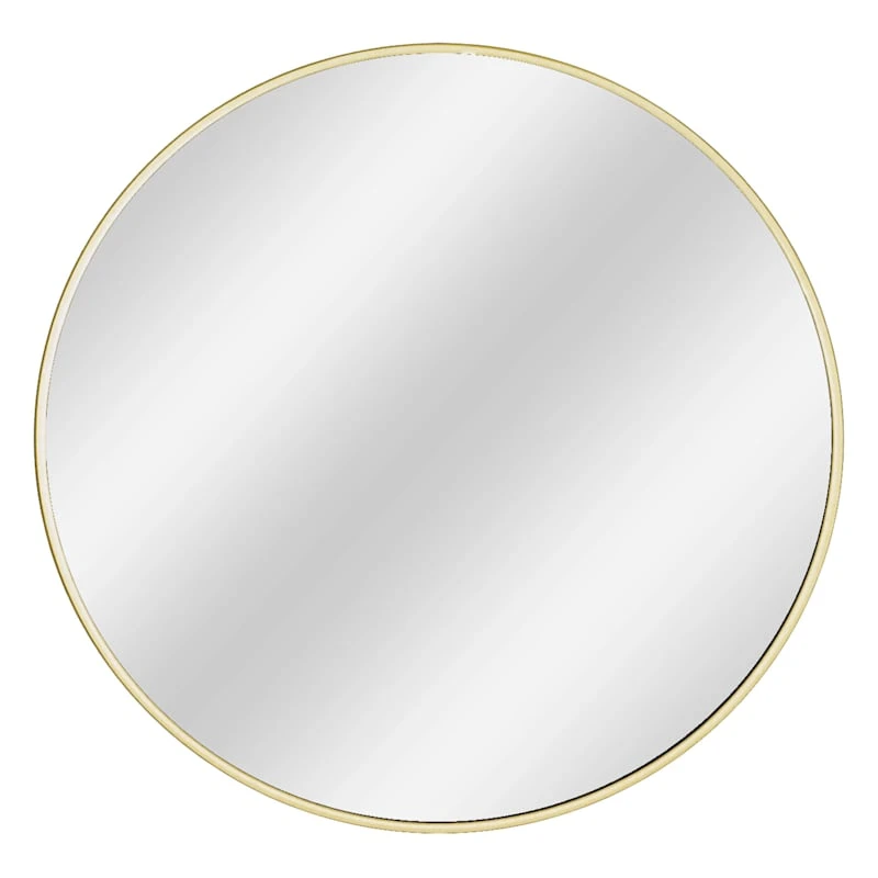 Gold Metal Gallery Wall Mirror, 42" 3 Gold Metal Gallery Wall Mirror, 42"