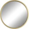 Gold Metal Round Wall Mirror, 30" 2 Gold Metal Round Wall Mirror, 30" -Athome Sales gold metal round wall mirror 30