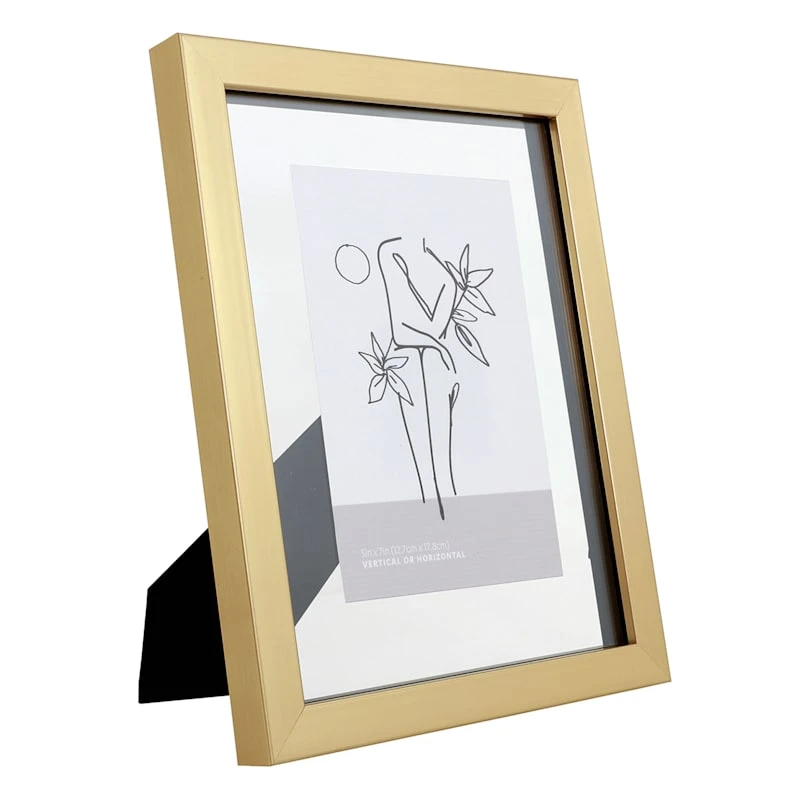 Gold Tabletop Float Frame, 8x10 4 Gold Tabletop Float Frame, 8x10 - Image 2