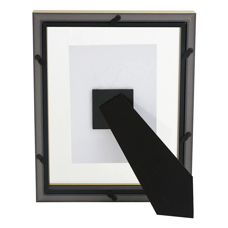 Gold Tabletop Float Frame, 8x10 7 Gold Tabletop Float Frame, 8x10 - Image 5