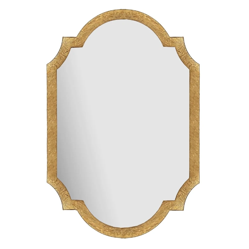 Gold Wall Mirror, 20x30 3 Gold Wall Mirror, 20x30