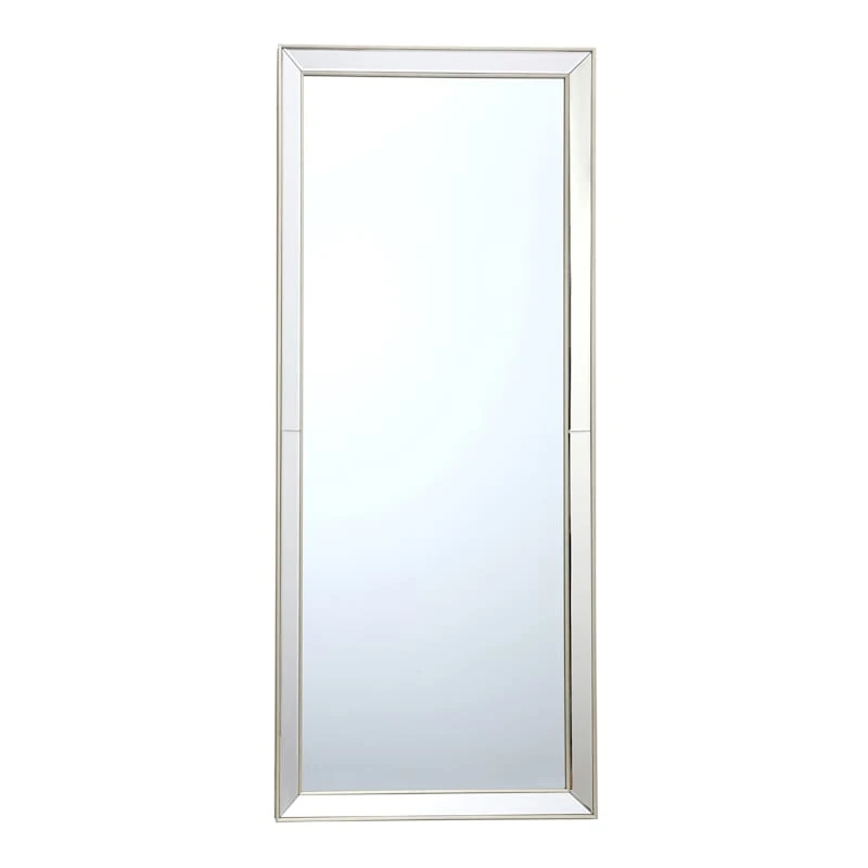 Grace Beveled Wall Mirror, 24x58 3 Grace Beveled Wall Mirror, 24x58