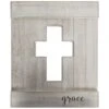 Grace Cross Cutout Wood Wall Decor, 13x16 -Athome Sales grace cross cutout wood wall decor 13x16 1