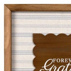 Grace Mitchell Framed Forever Grateful Wall Sign, 12" -Athome Sales grace mitchell framed forever grateful wall sign 12 1