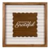 Grace Mitchell Framed Forever Grateful Wall Sign, 12" 1 Grace Mitchell Framed Forever Grateful Wall Sign, 12" -Athome Sales grace mitchell framed forever grateful wall sign 12