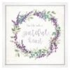 Grace Mitchell Framed Lilac Wreath Wall Art, 15" 2 Grace Mitchell Framed Lilac Wreath Wall Art, 15" -Athome Sales grace mitchell framed lilac wreath wall art 15