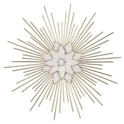 Grace Mitchell Geo Floral Burst Wall Decor, 20"