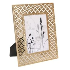 Grace Mitchell Geometric Metal Photo Frame, 5x7