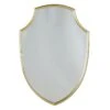 Grace Mitchell Gold Shield Wall Mirror, 20x29 2 Grace Mitchell Gold Shield Wall Mirror, 20x29 -Athome Sales grace mitchell gold shield wall mirror 20x29 1