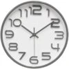Grey Accent Wall Clock, 10" 1 Grey Accent Wall Clock, 10" -Athome Sales grey accent wall clock 10