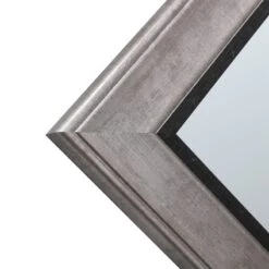 Grey & Black Framed Wall Mirror, 24x36 8 Grey & Black Framed Wall Mirror, 24x36 -Athome Sales grey black framed wall mirror 24x36 3