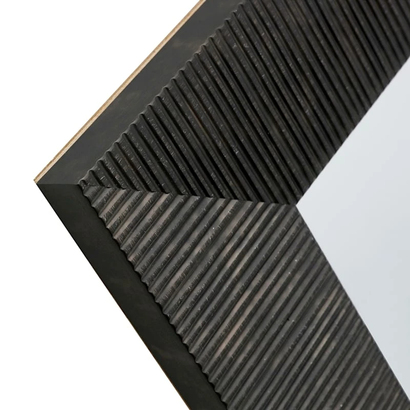 Grey Framed Ornate Wall Mirror, 22x28 6 Grey Framed Ornate Wall Mirror, 22x28 - Image 4