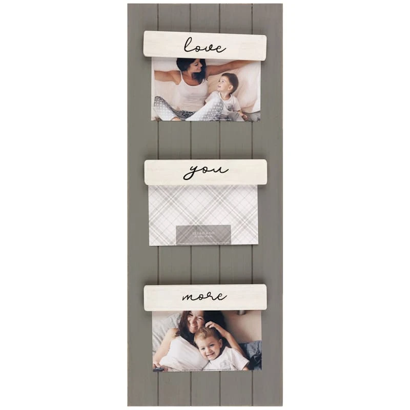 Grey Love, You, More Magnetic Photo Clips, 8x22 3 Grey Love, You, More Magnetic Photo Clips, 8x22