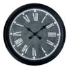 Grey Wall Clock, 30" 1 Grey Wall Clock, 30" -Athome Sales grey wall clock 30