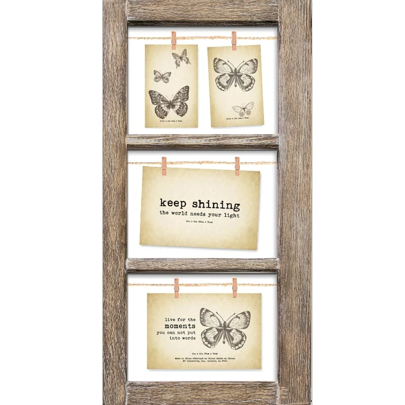 Grey Wall Frame, 13x25 3 Grey Wall Frame, 13x25