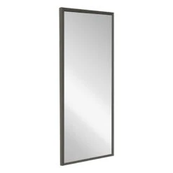 Grey Wash Thin Framed Leaner Mirror, 24x58 -Athome Sales grey wash thin framed leaner mirror 24x58 2