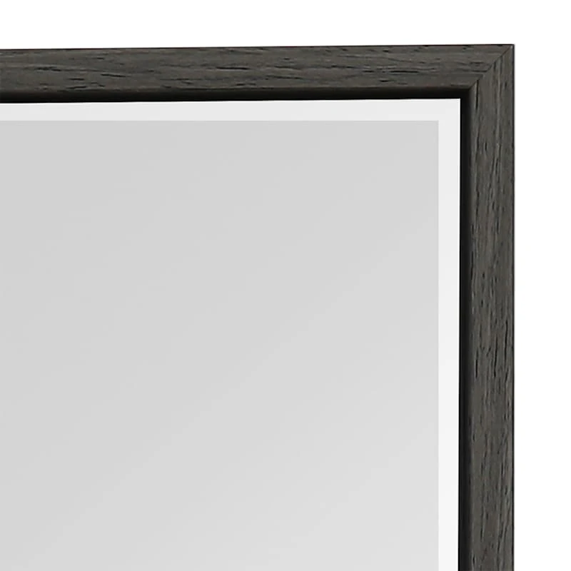 Grey Wash Thin Framed Leaner Mirror, 24x70 5 Grey Wash Thin Framed Leaner Mirror, 24x70 - Image 3