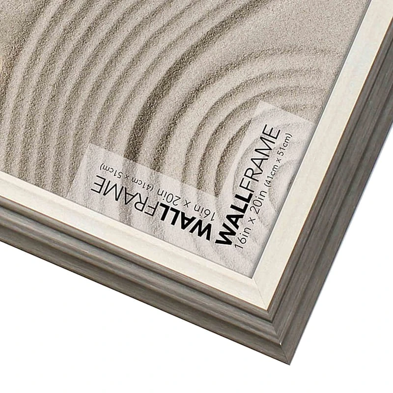 Grey White Inner Poster Frame, 16x20 4 Grey White Inner Poster Frame, 16x20 - Image 2
