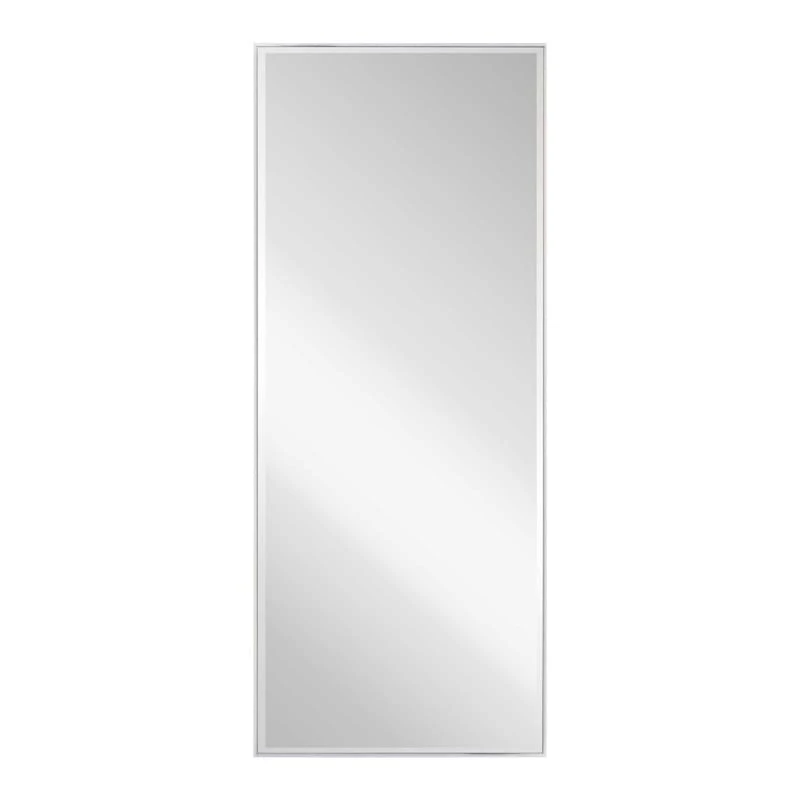 Gunmetal Thin Framed Leaner Mirror, 24x58 3 Gunmetal Thin Framed Leaner Mirror, 24x58