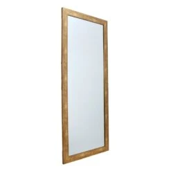 Hammered Gold Framed Wall Mirror, 24x58 8 Hammered Gold Framed Wall Mirror, 24x58 -Athome Sales hammered gold framed wall mirror 24x58 2