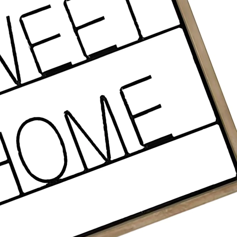 Home Sweet Home Metal Wall Sign, 18x24 4 Home Sweet Home Metal Wall Sign, 18x24 - Image 2