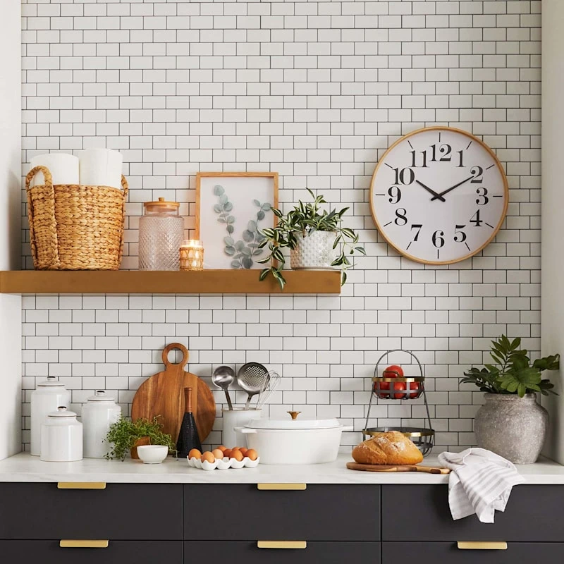 Honeybloom Artisanal Wall Clock, 20" 4 Honeybloom Artisanal Wall Clock, 20" - Image 2