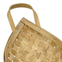 Honeybloom Bamboo Basket Wall Decor, 8x14 5 Honeybloom Bamboo Basket Wall Decor, 8x14 -Athome Sales honeybloom bamboo basket wall decor 8x14 2