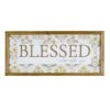 Honeybloom Blessed Wall Sign, 24x11 2 Honeybloom Blessed Wall Sign, 24x11 -Athome Sales honeybloom blessed wall sign 24x11 1
