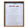 Honeybloom Framed In This Home Canvas Wall Sign, 17x18 -Athome Sales honeybloom framed in this home canvas wall sign 17x18 1