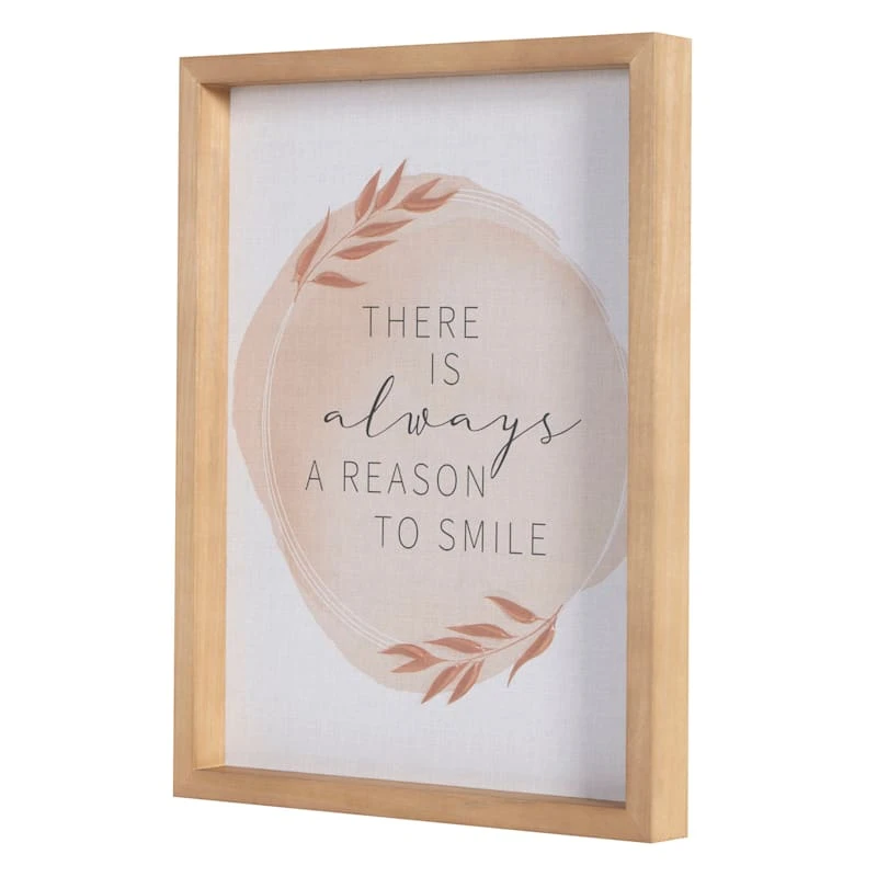 Honeybloom Framed There Is Always A Reason To Smile Wall Art, 11x14 4 Honeybloom Framed There Is Always A Reason To Smile Wall Art, 11x14 - Image 2