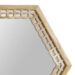 Honeybloom Hexagon Wall Mirror, 30x26 5 Honeybloom Hexagon Wall Mirror, 30x26 -Athome Sales honeybloom hexagon wall mirror 30x26 2