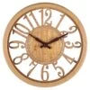 Honeybloom Round Wall Clock, 24" 2 Honeybloom Round Wall Clock, 24" -Athome Sales honeybloom round wall clock 24
