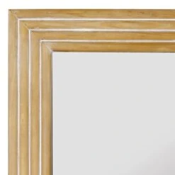 Honeybloom Square Wood Wall Mirror, 28x36 -Athome Sales honeybloom square wood wall mirror 28x36 2