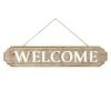Honeybloom Welcome Wall Sign, 37x8 1 Honeybloom Welcome Wall Sign, 37x8 -Athome Sales honeybloom welcome wall sign 37x8 1