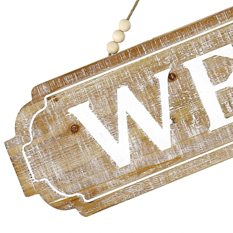 Honeybloom Welcome Wall Sign, 37x8 4 Honeybloom Welcome Wall Sign, 37x8 - Image 2