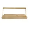 Honeybloom Wood & Metal Wall Shelf, 20x8 2 Honeybloom Wood & Metal Wall Shelf, 20x8 -Athome Sales honeybloom wood metal wall shelf 20x8 1