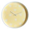 Honeybloom Yellow Metal Bee Wall Clock, 16" -Athome Sales honeybloom yellow metal bee wall clock 16