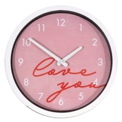 I Love You Wall Clock, 12"