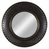 Interlocked Circle Overlay Round Wall Mirror, 16" 2 Interlocked Circle Overlay Round Wall Mirror, 16" -Athome Sales interlocked circle overlay round wall mirror 16