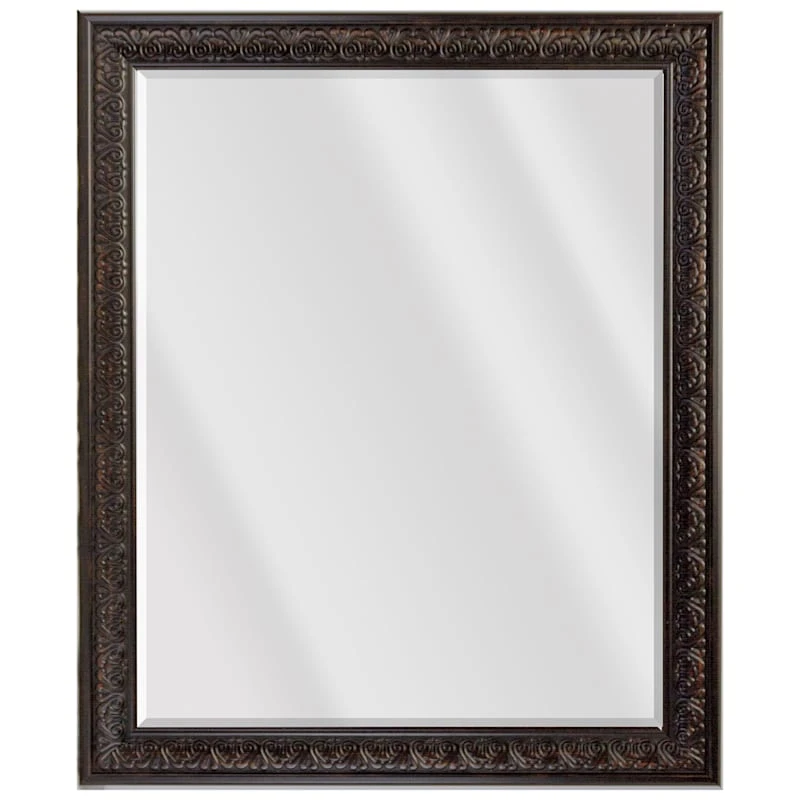 Isaac Bronze Framed Wall Mirror, 16x20 3 Isaac Bronze Framed Wall Mirror, 16x20