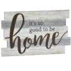 It's So Good To Be Home Wood Wall Sign, 20x13 1 It's So Good To Be Home Wood Wall Sign, 20x13 -Athome Sales its so good to be home wood wall sign 20x13 1