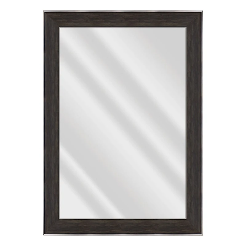 Janet Black Brown Wall Mirror, 31x43 3 Janet Black Brown Wall Mirror, 31x43