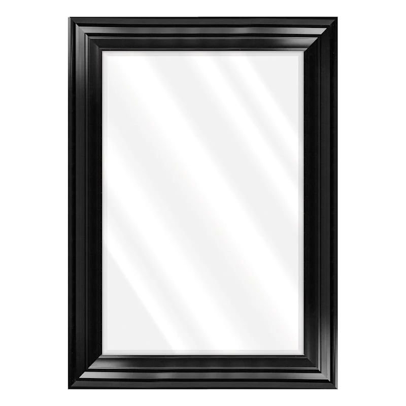 Janice Black Wall Mirror, 31x43 3 Janice Black Wall Mirror, 31x43