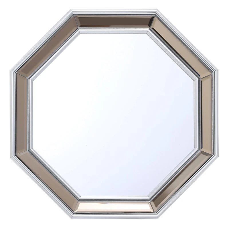 Laila Ali 3-Piece Octagan Wall Mirror Set, 12" 4 Laila Ali 3-Piece Octagan Wall Mirror Set, 12" - Image 2