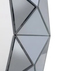 Laila Ali Blue Beveled Round Wall Mirror, 32" 10 Laila Ali Blue Beveled Round Wall Mirror, 32" -Athome Sales laila ali blue beveled round wall mirror 32 3