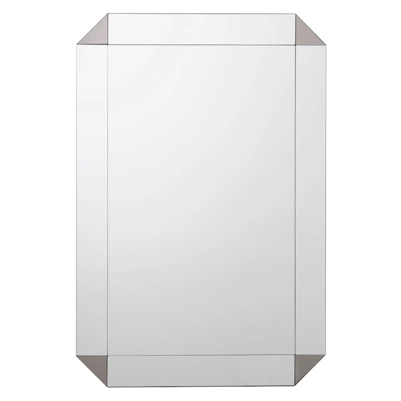 Laila Ali Frameless Silver Wall Mirror, 24x36 3 Laila Ali Frameless Silver Wall Mirror, 24x36