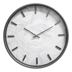 Laila Ali Metallic Modern Wall Clock, 15"