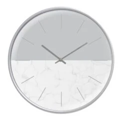 Laila Ali Modern Metal Wall Clock, 16"
