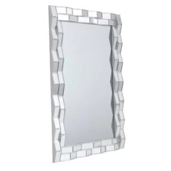 Laila Ali Ornate Silver Wall Mirror, 24x36 8 Laila Ali Ornate Silver Wall Mirror, 24x36 -Athome Sales laila ali ornate silver wall mirror 24x36 2